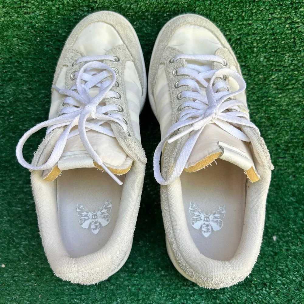 Adidas Americana Low Cloud White Suede Sneakers FW3030 Mens 6 Womens 7.5